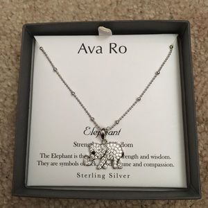Ava Ro Elephant Necklace
